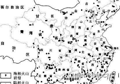 图2：四川境内铅锌矿区远离震中